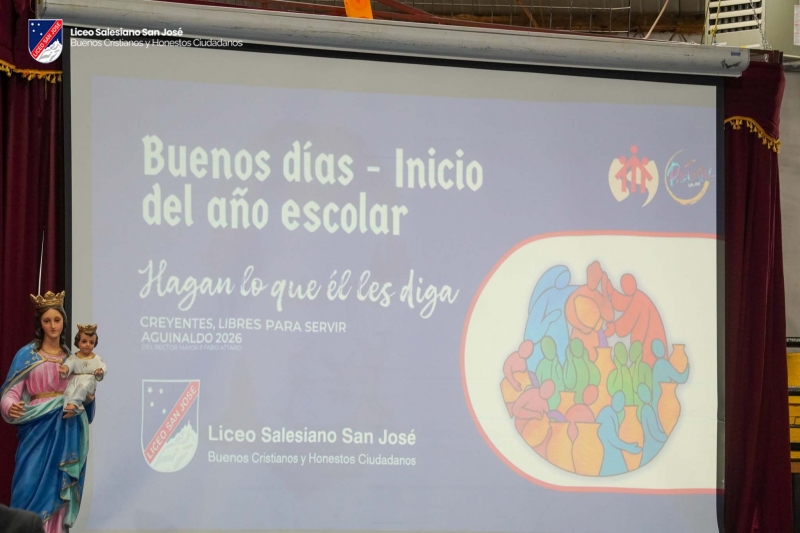 Con un emotivo “Buenos Días” especial comunidad educativa dio inicio al Año Escolar 2026
