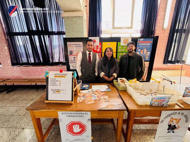 Establecimiento educacional realizó intervención preventiva en el marco del Día contra el Ciberacoso