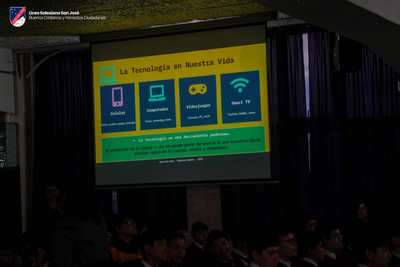 Liceo San José, prepara a su comunidad ante la entrada en vigencia de la ley que regula el uso de celulares en las aulas